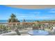 Peaceful balcony showcasing a captivating ocean view at 455 Longboat Club Rd # 305, Longboat Key, FL 34228