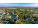 Aerial view of a community with various housing styles and lush landscaping at 4850 51St W St # 9106, Bradenton, FL 34210