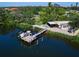 Waterfront home with private dock and pool, offering serene canal views at 5508 Dinah Ln, Sarasota, FL 34231