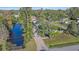 Aerial view of home next to waterway at 5713 Saint Louis Ave, Sarasota, FL 34233