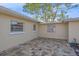 Paver patio in the backyard at 5713 Saint Louis Ave, Sarasota, FL 34233