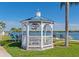 Community gazebo located by the water, perfect for relaxing and enjoying scenic views at 5855 Midnight Pass Rd # 233, Sarasota, FL 34242