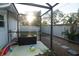 Relaxing hot tub in a private, screened patio at 603 Saint Andrews Dr, Sarasota, FL 34243