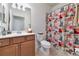 Guest bathroom with a shower/tub combination at 6814 Willowshire Way, Bradenton, FL 34212