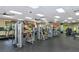 Modern fitness center featuring a variety of exercise equipment at 6814 Willowshire Way, Bradenton, FL 34212