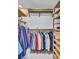 Well-organized walk-in closet with shelving and hanging space at 6851 Country Lakes Cir, Sarasota, FL 34243