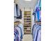 Large walk-in closet with ample hanging and shoe storage at 6851 Country Lakes Cir, Sarasota, FL 34243