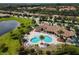 Resort-style amenities including pool, pickleball, and clubhouse at 6868 Wild Lake Ter, Bradenton, FL 34212