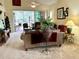 Spacious living room with access to a relaxing patio at 7619 Teal Trace, Bradenton, FL 34203