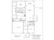 Floor plan showing two bedrooms, two baths, and two-car garage at 96 Drifting Sands Dr, Venice, FL 34293