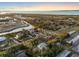 Aerial view of waterfront homes and farmland at 1021 99Th Nw St, Bradenton, FL 34209