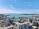 Breathtaking aerial view of city and bay at 111 S Pineapple Ave # 607, Sarasota, FL 34236