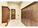 Well-lit locker room with numerous individual lockers at 12563 Felice Dr, Venice, FL 34293