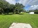 Open grassy area with trees and shed at 1703 Center Rd, Terra Ceia, FL 34250