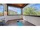 Sun room with a comfortable mat for exercising and meditation at 2434 Wood St, Sarasota, FL 34237