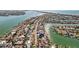 Panoramic view of waterfront properties and coastline at 2762 W Vina Del Mar Blvd, St Pete Beach, FL 33706