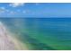 Expansive ocean view with calm waters and beach at 325 Casey Key Rd, Nokomis, FL 34275