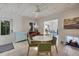 Dining area with ocean view and kitchenette at 325 Casey Key Rd, Nokomis, FL 34275