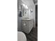 Bathroom boasts a white vanity and new faucet at 3401 Rochelle Ct # 131, Clearwater, FL 33761