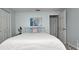 Bedroom with a double bed and built-in closet at 3401 Rochelle Ct # 131, Clearwater, FL 33761