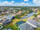 Aerial view of neighborhood with pool and lake at 4360 85Th Avenue E Cir, Parrish, FL 34219