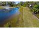 Fountain in a community lake at 45 Grand Palms Blvd, Englewood, FL 34223