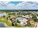 Resort-style community pool and recreational areas with lake views at 4512 Renwick Dr, Parrish, FL 34219