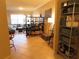 Living room with sectional sofa and room divider at 4751 Travini Cir # 4-108, Sarasota, FL 34235