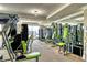 Modern fitness center with various strength training equipment at 50 Central Ave # 17Phc, Sarasota, FL 34236