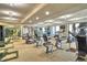 Well-equipped fitness center featuring treadmills, stationary bikes, and weight machines at 50 Central Ave # 17Phc, Sarasota, FL 34236