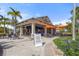 Relaxing outdoor Bahama Bar with patio seating at 5116 Tivoli Run, Bradenton, FL 34211