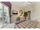 Relaxing main bedroom with sliding doors to patio at 5224 88Th E St, Bradenton, FL 34211