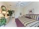 Bright and airy main bedroom with a king-size bed at 5224 88Th E St, Bradenton, FL 34211