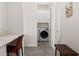 Modern laundry room with washer and dryer at 5351 Moeller Ave, Sarasota, FL 34233