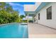 Expansive pool and patio area, perfect for relaxation at 5351 Moeller Ave, Sarasota, FL 34233