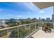 Private balcony offering stunning city views at 540 N Tamiami Trl # 802, Sarasota, FL 34236