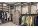 Large walk-in closet with ample hanging space and shelving at 540 N Tamiami Trl # 802, Sarasota, FL 34236