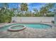 Relaxing pool and spa with patio area at 567 Venice Ln, Sarasota, FL 34242