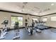 Fitness center featuring treadmills, ellipticals, and stationary bikes at 5811 100Th E Ave, Parrish, FL 34219