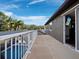 Private balcony overlooking pool and backyard at 6150 42Nd Street E Cir, Bradenton, FL 34203