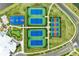 Community tennis and pickleball courts at 14824 Lyla Ter, Bradenton, FL 34211