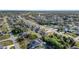 Aerial view of house and neighborhood at 1790 S Biscayne Dr, North Port, FL 34287