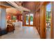 Bright entryway with high ceilings and access to backyard at 1804 N Lake Shore Dr, Sarasota, FL 34231