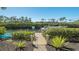 Wooden walkway to private boat dock at 3371 Bayou Sound, Longboat Key, FL 34228