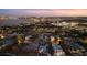 Night aerial view of the property and surrounding city lights at 355 N Washington Dr, Sarasota, FL 34236