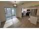 Open concept kitchen and dining area with modern finishes at 3813 42Nd W St # 37, Bradenton, FL 34205