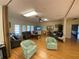 Community lounge with comfortable seating and TV at 3813 42Nd W St # 37, Bradenton, FL 34205