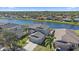 Two-story house with lake view in a quiet neighborhood at 509 Powder View Dr, Ruskin, FL 33570