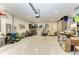 Spacious garage with ample storage and room for two cars at 5406 Morey Farms Loop, Palmetto, FL 34221