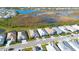 Aerial view of the home and surrounding neighborhood at 8066 Redonda Loop, Bradenton, FL 34202